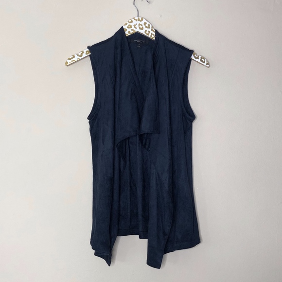 Romeo & Juliet Couture Waterfall Front Vest | S - Picture 1 of 6